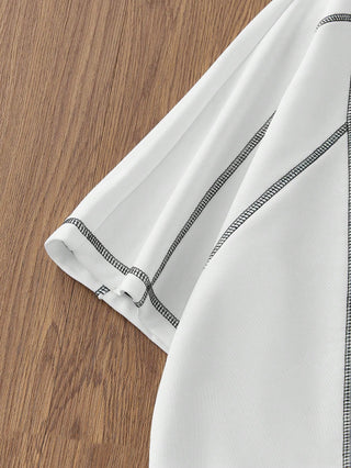 تيشيرت قصير الأكمام