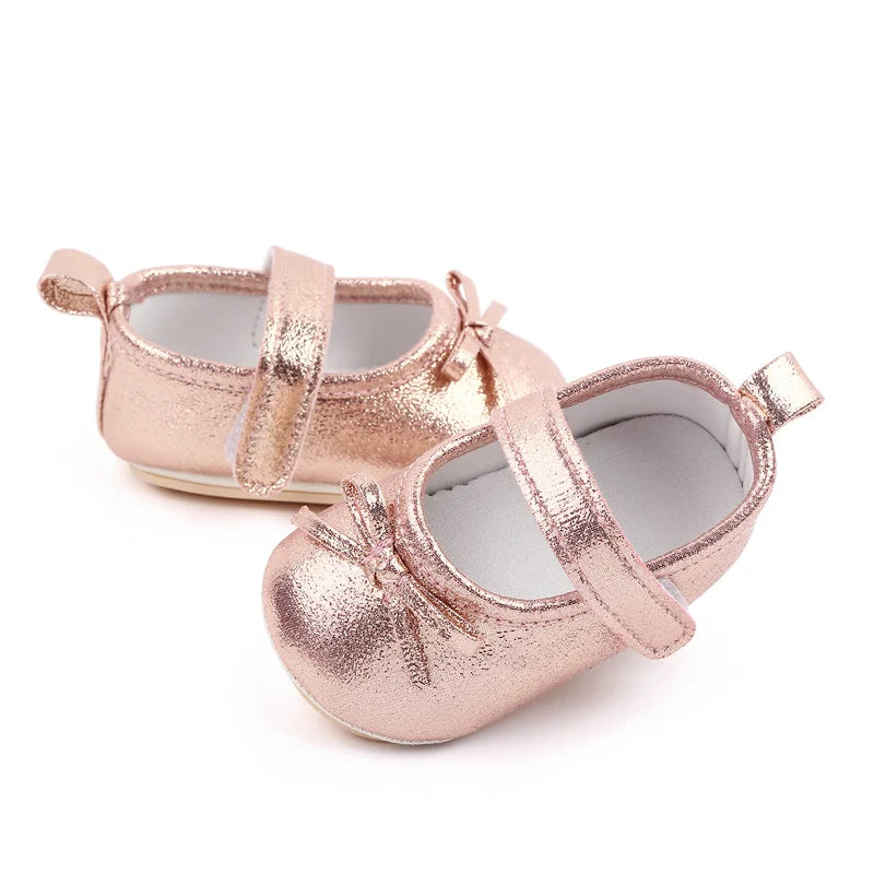 حذاء كاجوال أطفال - وردي – جلد صناعي، نعل مقاوم للانزلاق