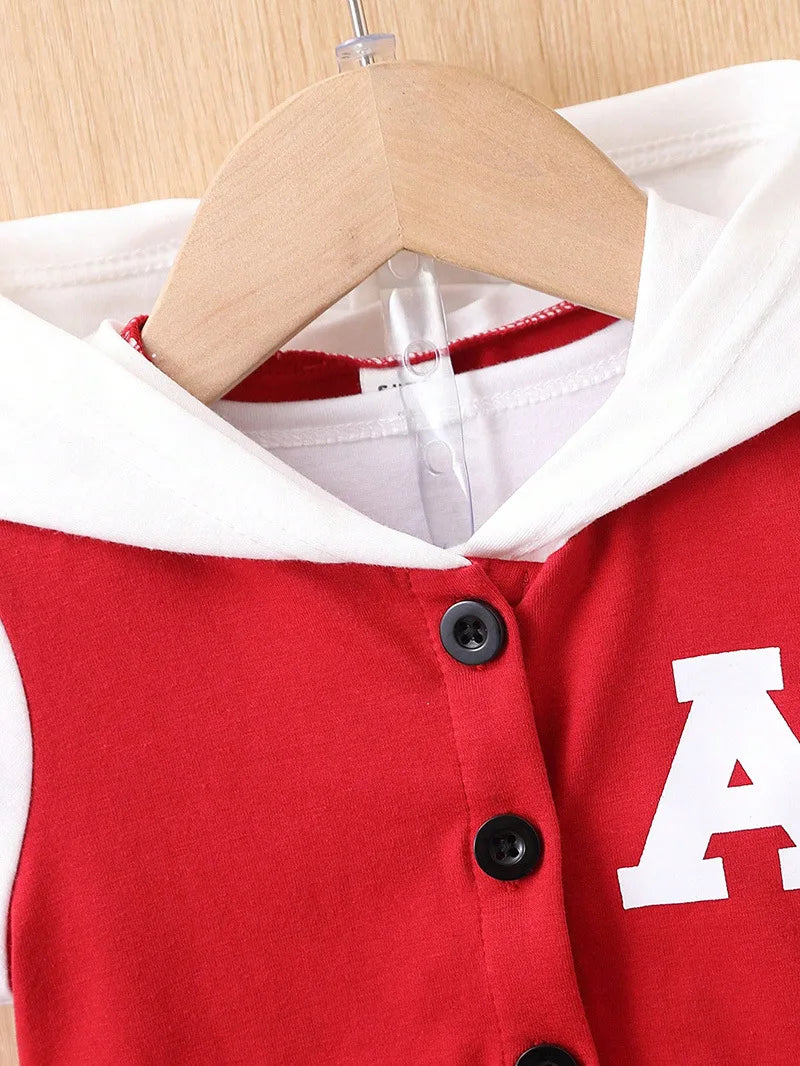 صيف أولاد clothing كاجوال ستايل solid color cross-border trade hooded أكمام قصيرة shorts foreign ستايل baby بدلة