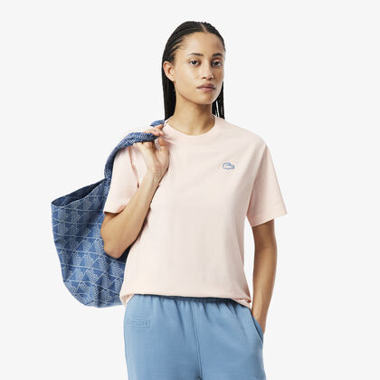 تي شيرت جيرسيه بطبعة تمساح Lacoste