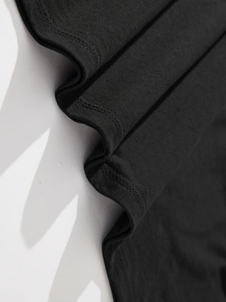 تي شيرت رجالي كاجوال برقبة طاقمية مع ظل القطة