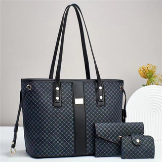شنطة يد شيك للنساء - Wholesale 2025 PU Leather 3 Pieces Bags