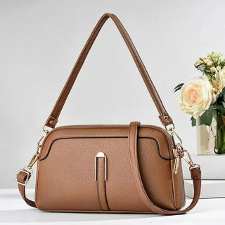 شنطة جلد أنيقة للنساء - Wholesale Fashion PU Leather Woven Handb