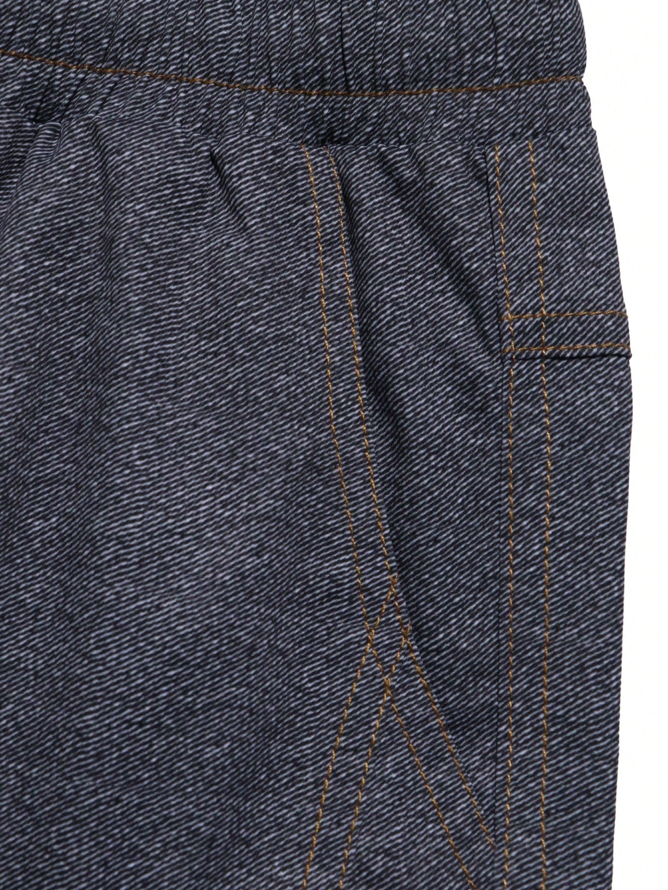 شورت رياضي سادة متعدد الجيوب للرجال