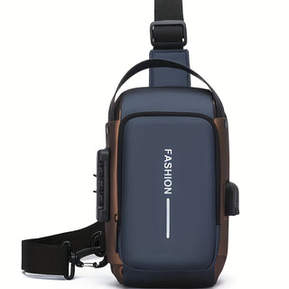 حقيبة كتف واحدة عصرية وعصرية للطلاب الجامعيين، سعة كبيرة وخفيفة الوزن، حقيبة كتف متقاطعة، حقيبة كتف متقاطعة، حقيبة كتف متعددة الوظائف وخفيفة الوزن ودائمة للرجال والنساء في أثناء التنقل