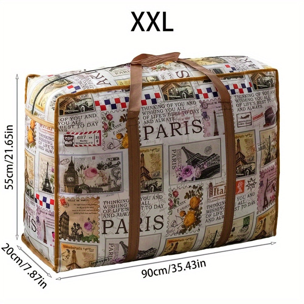 3 قطع من أكياس التعبئة والتفريغ الكبيرة جدًا، يمكن تخزين البطانيات، تغيير الملابس الموسمية، حقيبة تخزين الملابس لتوفير المساحة، حقيبة تخزين كبيرة جدًا، مناسبة للتحويل والسفر وغيرها من المشاهد