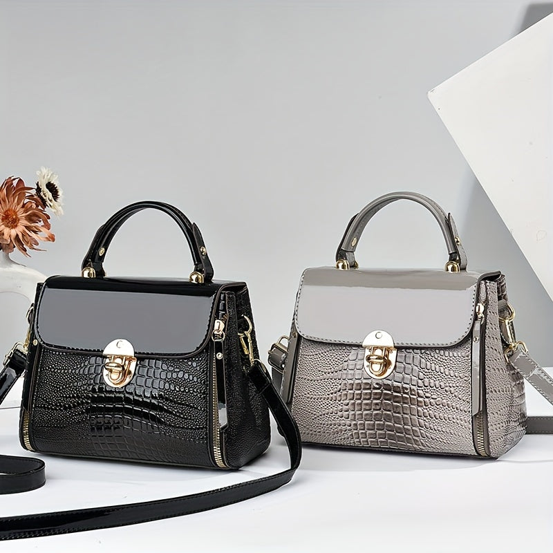 هدية للأم سعة كبيرة حقيبة يد حقيبة نسائية جديدة حقيبة نسائية جديدة بتصميم بسيط يمكن حملها أو تقاطعها هدية للشكر