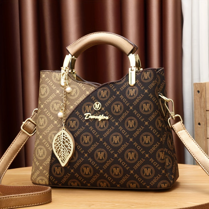 حقيبة يد علوية نمط قديمة ، حقيبة كروسبودي ريترو ، حقيبة يد للنساء ، حقيبة كتف ومحفظة للنساء