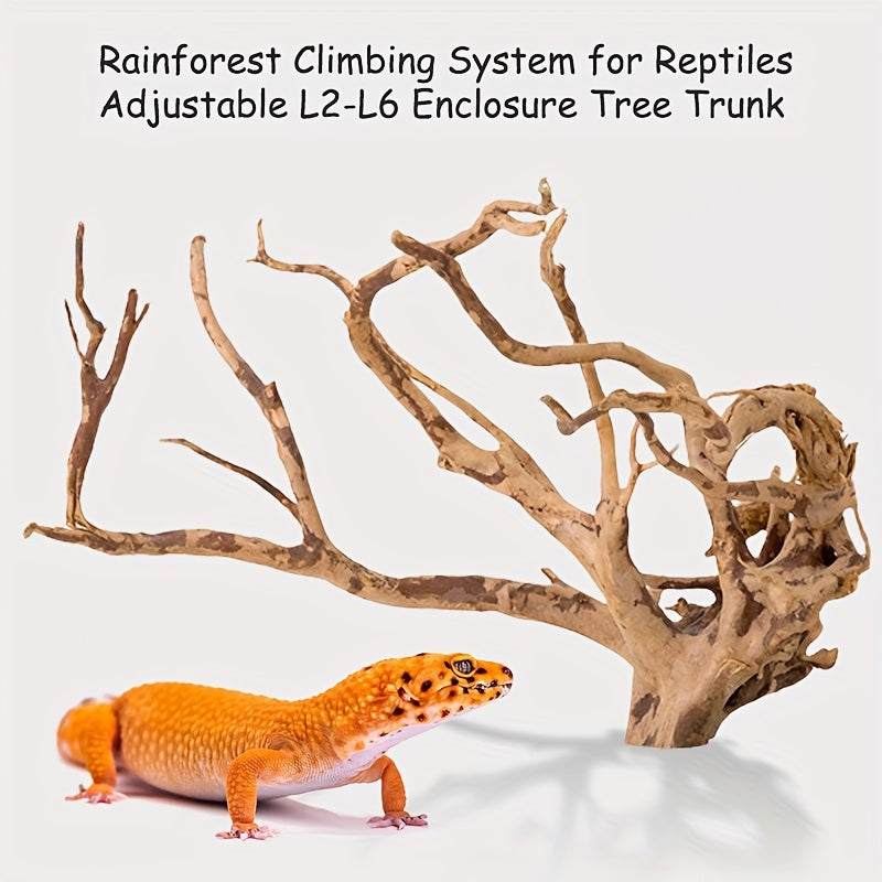 أخشاب ميتة طبيعية للجرون والثعابين بتصميم منزلق وجميل للديكورات المائية