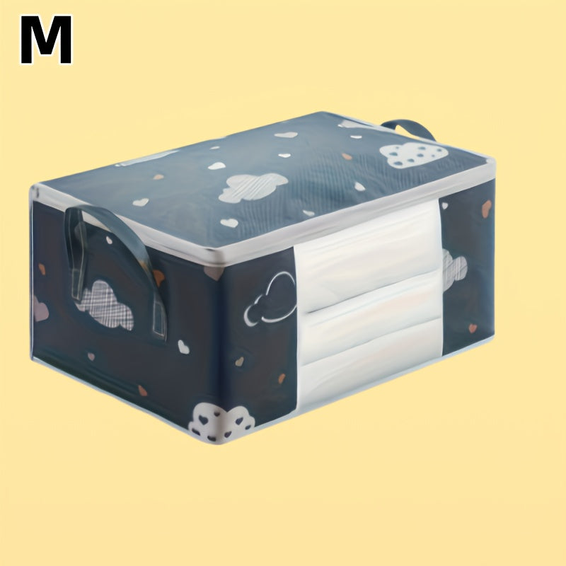 منزل مريح - أكياس تخزين ضغط نايلون كبيرة مستطيلة الشكل مع سحاب، مقاومة للماء والمتينة، مثالية لتنظيم الملحقات والملابس والمزيد، منظم أساسيات السفر|أكياس تخزين مزخرفة|أكياس تخزين بسحاب، منظم تخزين الملحقات، صناديق تخزين