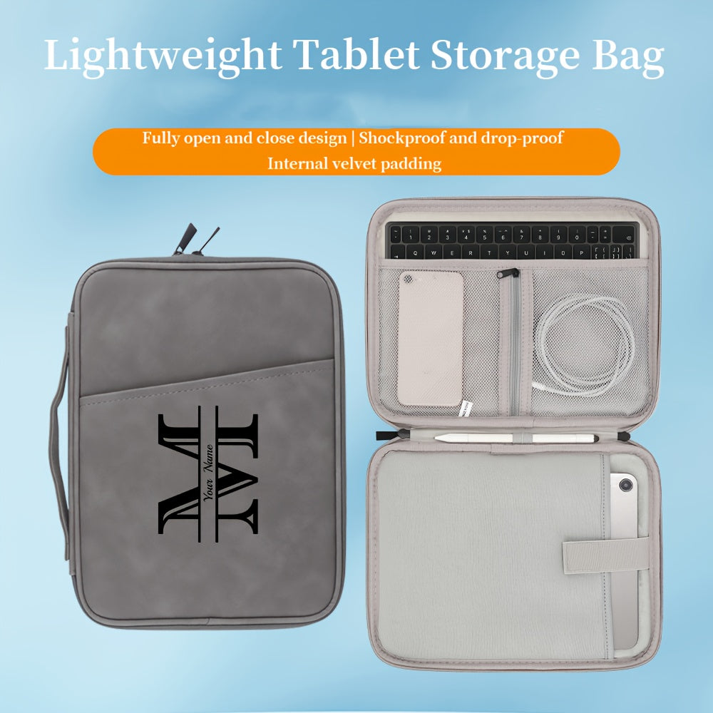 حقيبة حماية للكمبيوتر المحمول 27.43 سم 27.94 سم 32.77 سم 33.02 سم، حقيبة يد لوحي مع اسم مخصص / مقاومة للصدمات والضغط