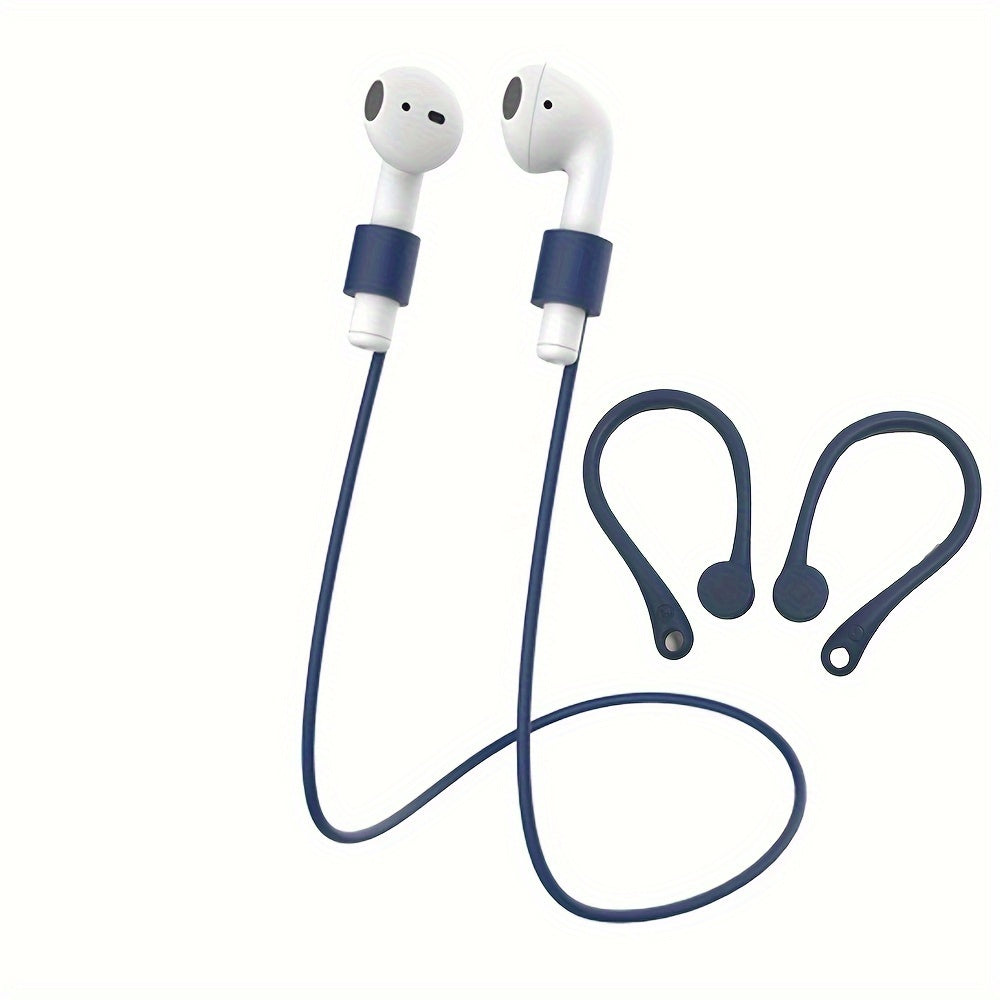 حبل مفقود لاسلكي مناسب لسماعات الأذن السيليكونية لمنع الضياع لسماعات Airpods.