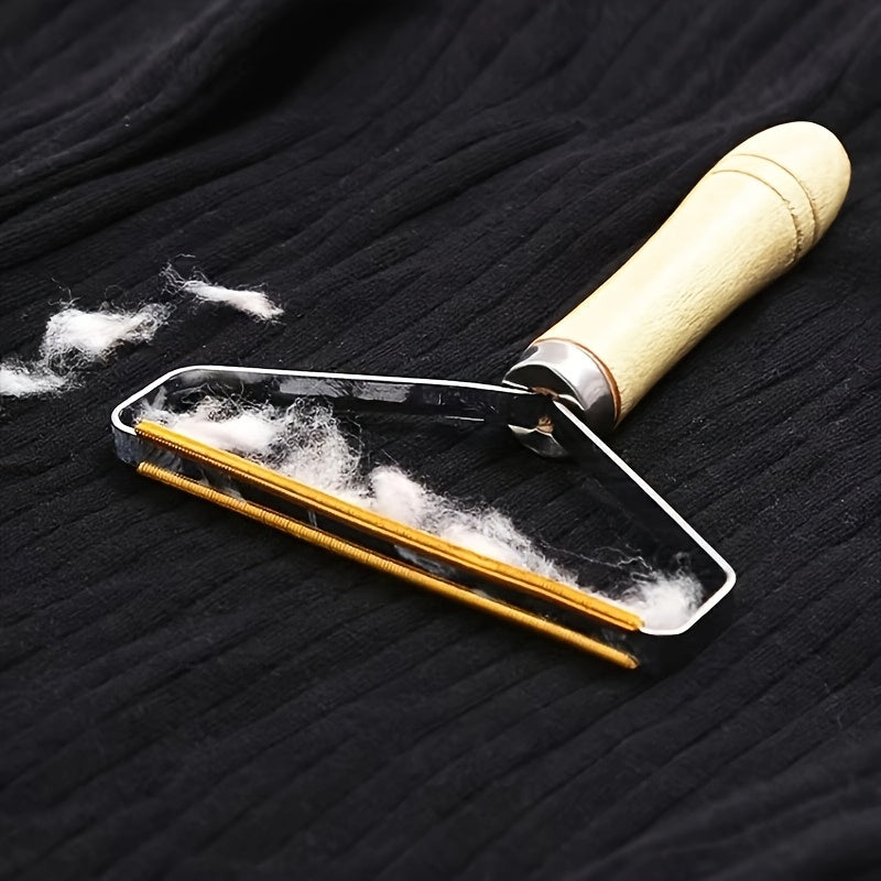 قطعة واحدة - أداة إزالة شعر الحيوانات الأليفة القابلة لإعادة الاستخدام، فرشاة الشعر ثنائية الجانب، للكلاب والقطط، فرشاة تنظيف الشعر اليدوية، لا تتطلب كهرباء، مثالية لتنظيف الفراء والسجاد، مناسبة لغرفة المعيشة وغرفة النوم، أداة تنظيف شعر الحيوانات الأليفة