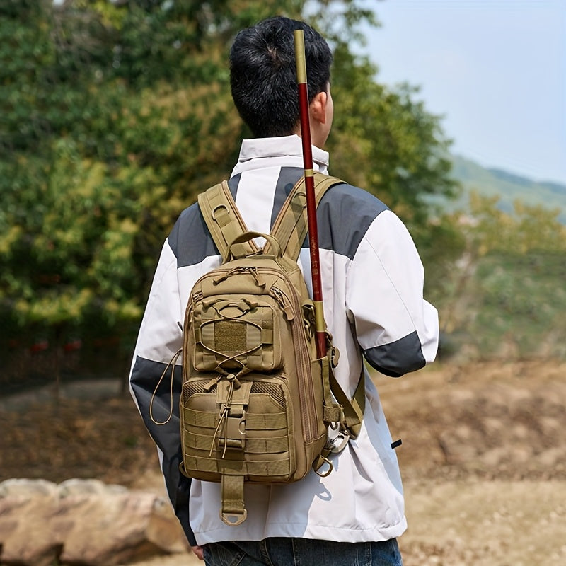 حقيبة ظهر نسائية بسعة كبيرة مع حزام قابل للتعديل - نايلون متين، حقيبة كتف وكتف متعددة الوظائف للمشي لمسافات طويلة، والسفر، والمغامرات الخارجية، معدات السفر | حقيبة حزام قابلة للتعديل | حقيبة ظهر متينة