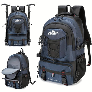 حقيبة ظهر للسفر، حقيبة ظهر للكمبيوتر المحمول، سعة كبيرة 40 لتر خفيفة الوزن للمشي في الهواء الطلق، مناسبة لكل من الرجال والنساء