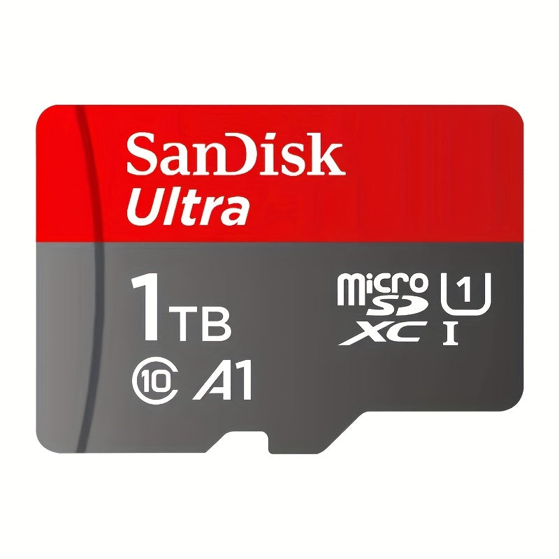 بطاقة ذاكرة SANDISK Ultra MicroSD A1 Flash TF 256 جيجابايت 512 جيجابايت 1 تيرابايت بطاقة تخزين Micro SD