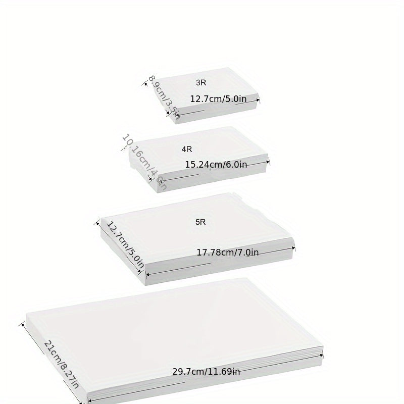 ورق تصوير لامع عالي الجودة 200 جرام/م² للطابعات الحبر النفاثة - ورق تصوير فوتوغرافي بألوان زاهية ووضوح عالٍ، مثالي للتصوير الفوتوغرافي الاحترافي والطباعة الفنية والاستخدام المكتبي المنزلي