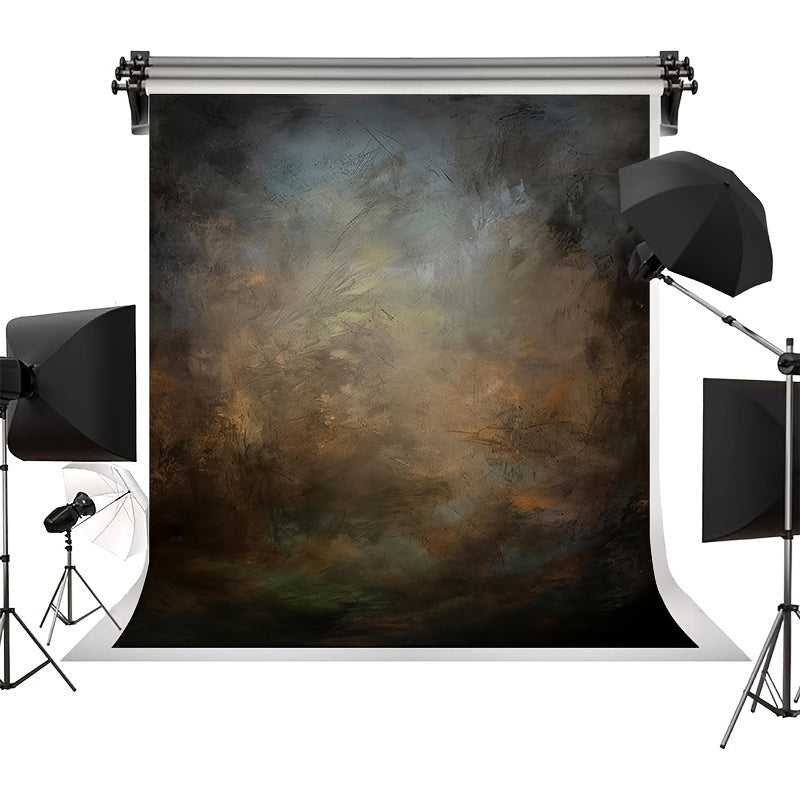 خلفية تصوير فوتوغرافي مجردة بتقنية الألوان المائية، من البوليستر لاستوديو تصوير الصور الشخصية لحفلات الزفاف وتصوير البودوار