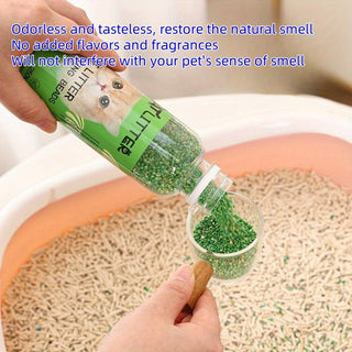 1 قطعة، 5 قطع من حبيبات إزالة الروائح لفضلات القطط، مزيل الروائح الطبيعي القائم على النباتات، رائحة منعشة، صديق للحيوانات الأليفة، غير سام، يخلق بيئة نظيفة وممتعة للحيوانات الأليفة، مزيل الروائح لفضلات القطط، رائحة اللافندر