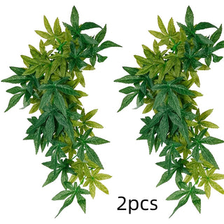 أوراق زخرفية للثدييات، مصممة لمساكن البرمائيات، تتميز بديكورات صدفية وأشجار متسلقين، بالإضافة إلى أوراق عشب ذات كوب شفط، مثالية لإنشاء بيئات للثدييات والبرمائيات.