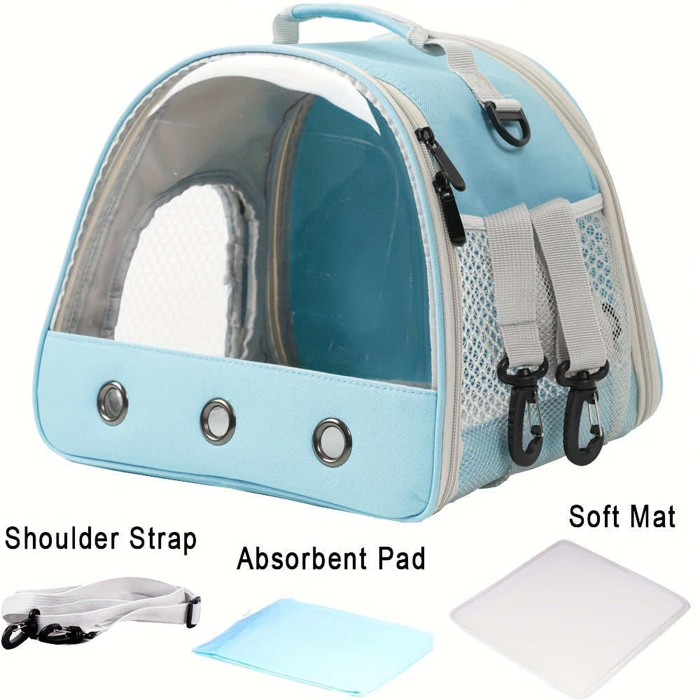 حامل سفر تنين ذو لحية، حامل سحالي، حامل سفر للحيوانات الصغيرة مثل القنفذ والفأر