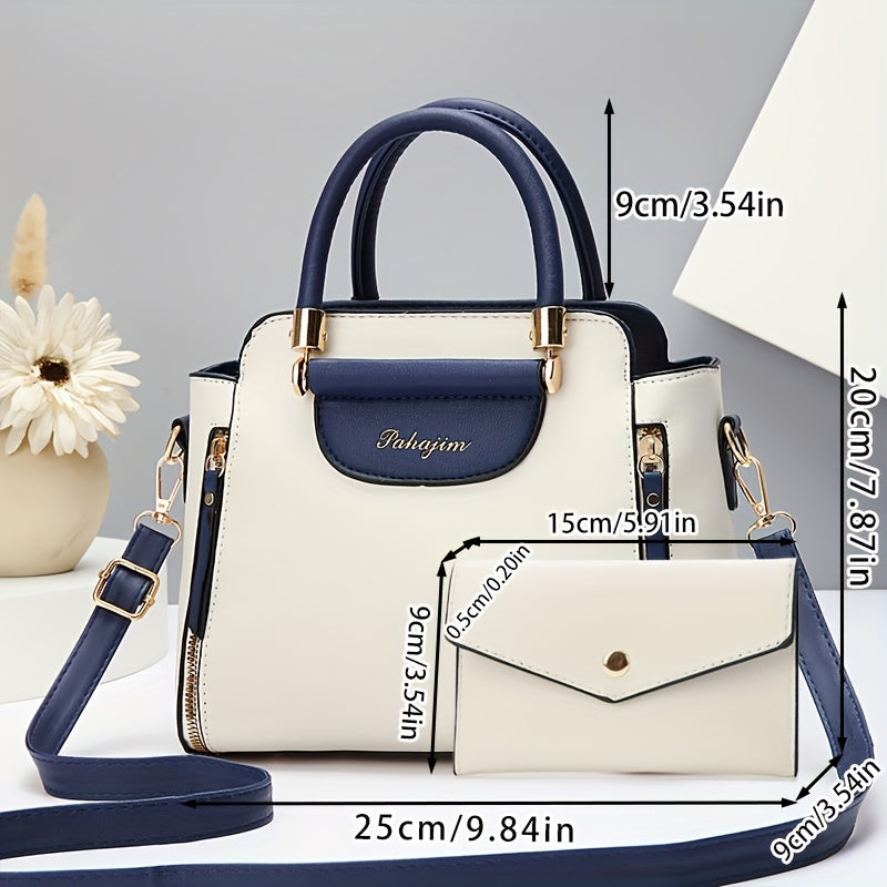 حقيبة نسائية: بسيطة، أنيقة، متعددة الاستخدامات - حقيبة كتف كبيرة الحجم عصرية هدايا مثالية لعيد الشكر