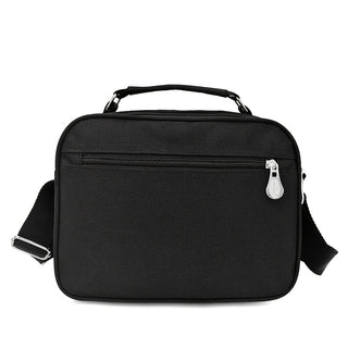 حقيبة كتف كبيرة السعة من قماش أكسفورد للرجال، نمط كاجوال، حزام قابل للتعديل، حقيبة أدوات متعددة الجيوب والمتينة للأنشطة الخارجية، غسيل يدوي/تنظيف جاف، صندوق أدوات إصلاح محمول