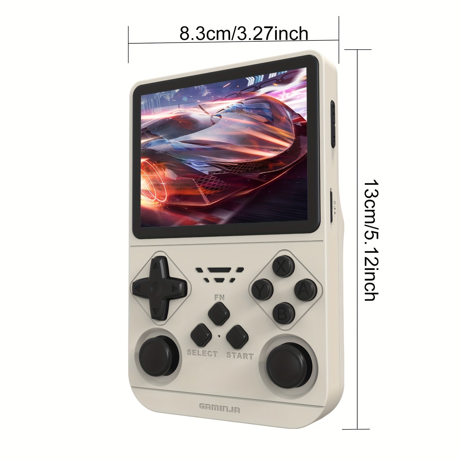 جهاز ألعاب اليد الجديد ANS11 مفتوح المصدر، جهاز ألعاب محمول بنظام لينكس، شاشة عالية الدقة 8.89 سم، عمر بطارية طويل جداً 3500 مللي أمبير، مقبض ثلاثي الأبعاد، يدعم واجهة OTG، محتوى غني، لعب في المنزل، هدية عيد ميلاد، غير لاسلكي، مشبك USB-C غير متضمن