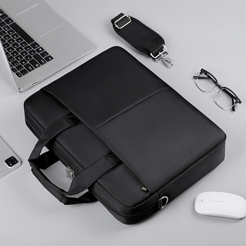 حقيبة لابتوب، هدايا حقيبة عمل للرجال والنساء، حقيبة كتف ساعي بحزام، حقيبة مكتب متينة، حافظة حمل الكمبيوتر المحمول للمدرسة، حقائب مدرسية، هدايا عيد الحب