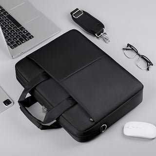 حقيبة لابتوب، هدايا حقيبة عمل للرجال والنساء، حقيبة كتف ساعي بحزام، حقيبة مكتب متينة، حافظة حمل الكمبيوتر المحمول للمدرسة، حقائب مدرسية، هدايا عيد الحب