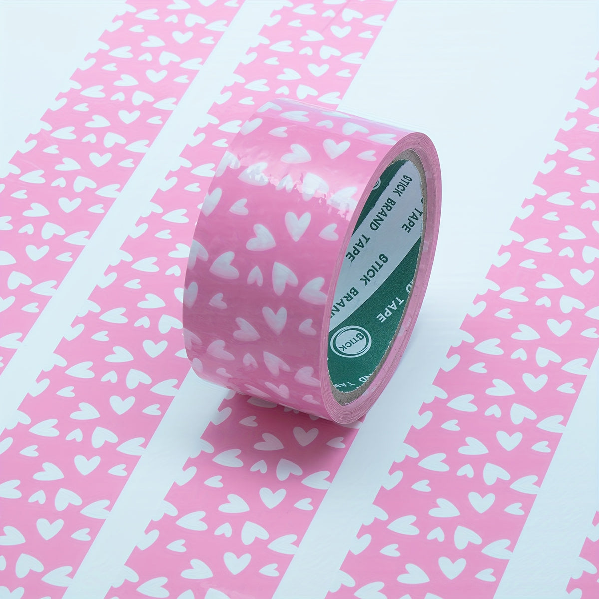 شريط إغلاق على شكل حرف V باللون الوردي العميق، عرض 4.7 سم / 1.85 بوصة، طول 40 ياردة / 1440 إنش، 2 ميكرون، بدون رائحة، شريط نقل، شريط ختم الصناديق، شريط شفاف لختم الصناديق. شريط متنقل، شريط خرطوشي، شريط بريد، تغليف الهدايا، شريط قرطاسية