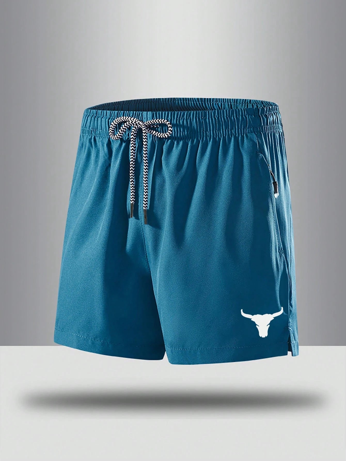 شورتات كاجوال واسعة طول الركبة للرجال