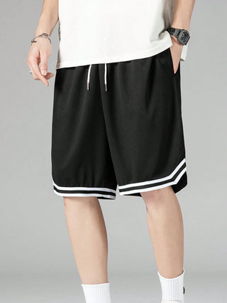 شورت رجالي كاجوال للصيف بطراز صديق المقاس الفضفاض