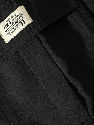 شورت رياضي كاجوال أحادي اللون بجيب