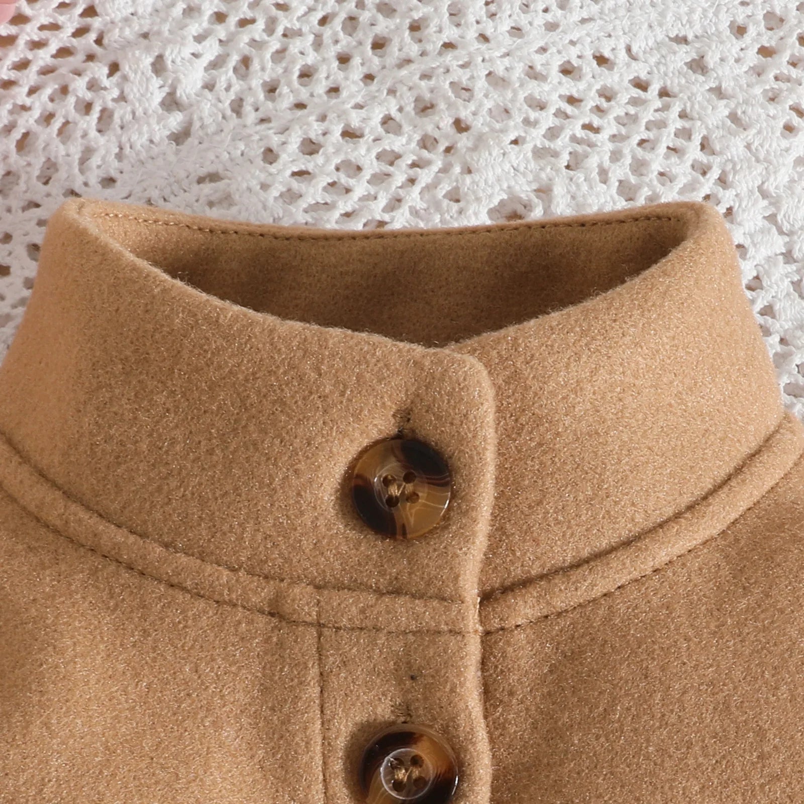 0-3 year old خريف and شتاء فستان طقم with velvet أكمام طويلةd jacket checkered belt جيب beret three piece طقم