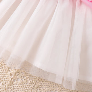 0-3y baby girks dresses pink green بدون أكمام bows spliced تل جيب بنات clothes infant solid cute صيف بنت clothes