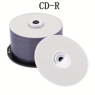 10/50 قطعة أقراص CD-R فارغة - سعة عالية 700 ميجابايت، وسائط قابلة للتسجيل والمسح والطباعة لتخزين البيانات، الموسيقى، البرامج - حزمة قيمة بالجملة للمكتب المنزلي والاستخدام الاحترافي