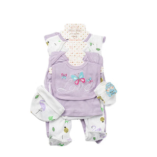 100% cotton unisex bodysuit gift 8pcs طقم baby infants clothing romper boutique newborn baby babi clothes sets 0-3 months