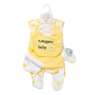 100% cotton unisex bodysuit gift 8pcs طقم baby infants clothing romper boutique newborn baby babi clothes sets 0-3 months