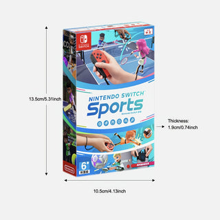 NINTENDO Nintendo Switch Sports Collection - لعبة حركية لجميع الأعمار، صيغة كدي صغيرة، تتضمن التنس والجولف والملاكمة والمزيد - تجربة لعبة داخلية مثيرة، تحديك اليومي مع هذه إصدار Switch Sports