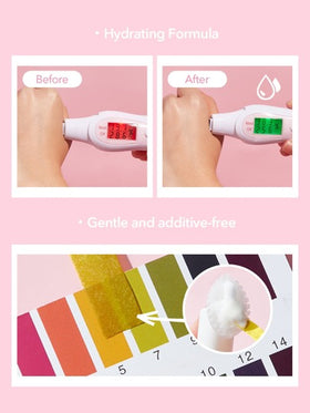SHEGLAM منظف الوجه للبشرة الجافة من Radiant By Nature، غسول يومي لطيف ومرطب للوجه، تركيبة رغوية علامة تجارية جمال مكياج ميكب مستحضرات تجميل للنساء الفتيات مثالي لفصل الشتاء الربيع مثالي ل- Y2K أزياء أنيقة رمضان هدية حفلة جاهز أفضل لون