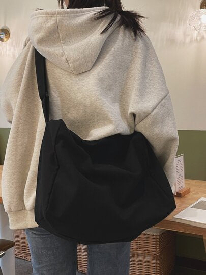 حقيبة دلو بسيطة عملية خفيفة الوزن للطالبات والسيدات في المرحلة الثانوية والجامعة والعمل ، مناسبة للمكتب والكلية والعمل والتنقل والرحلات الخارجية والذهاب إلى المدرسة ، حقيبة كتف للمدرسة