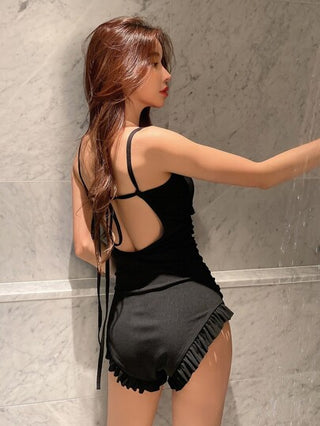 مايوه حريمي قطعة واحدة DAZY ملابس سباحة قطعة واحدة مع قصات وكشوفات مبطنة للنساء مناسبة للصيف والشاطئ