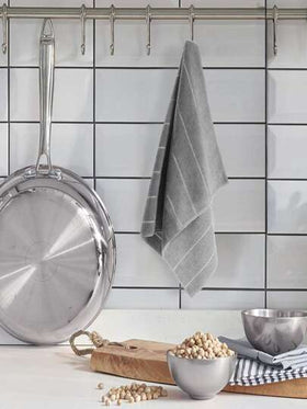HYER KITCHEN قماش تنظيف مستطيل ناعم ومريح أسود المربعات ذو طابع إبداعي وأنيق مناسب للمطبخ، الحمام، المنزل، ولوازم المنزل