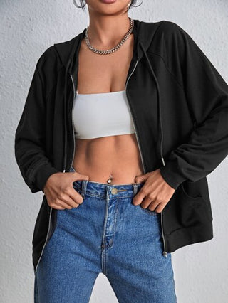 EZwear سترة مقاومة للسحب بأكمام راجلان، ملابس علوية أكمام طويلة