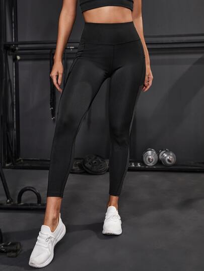 Powerista سروال رياضي قصير بدون خياطة للتحكم في البطن، مع جيب جانبي للهاتف، بنطلون نسائي للتمارين اليوغا