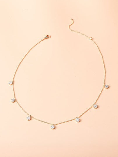 SHEIN Belle قلادة حلية زركون