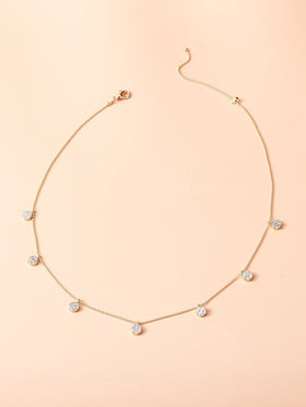 SHEIN Belle قلادة حلية زركون