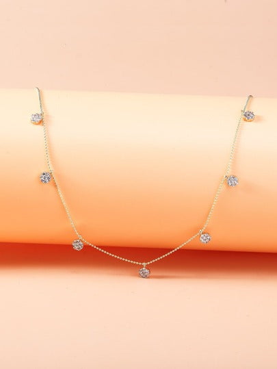 SHEIN Belle قلادة حلية زركون