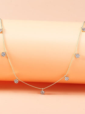 SHEIN Belle قلادة حلية زركون